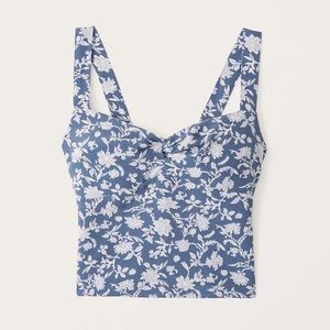 Abercrombie Twist Front Wide Strap Cami